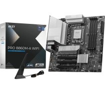 MSI PRO B860M-A WIFI motherboard Intel B860 LGA 1851 (Socket V1) micro ATX | 7E42-002R | 4711377286565