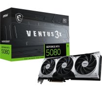 MSI GeForce RTX 5080 Ventus 3X OC 16GB GDDR7 DLSS4 | V531-095R | 824142406380