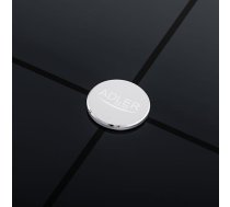 Waga łazienkowa Adler Waga łazienkowa analityczna – Smart - aplikacja FitGo | AD 8187 Black | 5905575903822