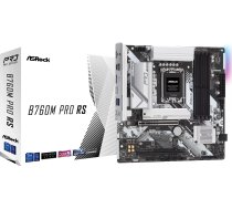 ASRock Motherboard B760M Pro RS s1700 4DDR5 DP/HDMI mATX | B760M PRO RS | 4710483942723 | KBASRIIEB760U07