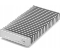 OWC Express 1M2 USB4 (40Gb/s) external hard drive enclosure for NVMe M.2 SSDs Silver Aluminum | OWCUS4EXP1M2 | 0810100983765