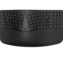 HP 965 Ergonomic Wireless Bluetooth Keyboard Keypad Combo, Sanitizable, Programmable, Split Zone Layout w/Negative Tilt (adjustable) - Black - US ENG | 7E756AA#ABB | 197192177747