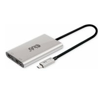 System przekazu sygnału AV Club 3D Club3D Video hub Thunderbolt 3 na 2x DP, Dual 4K60Hz nebo Single 8K60Hz/4K120Hz | CSV-1586 | 8719214473082