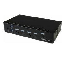 StarTech.com Limited STARTECH.COM 4 Port DisplayPort KVM - DP KVM Umschalter mit USB 3.0 Hub - 4K 30Hz | SV431DPU3A2 | 0065030863728