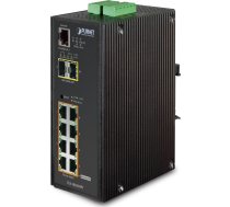 PLANET Industrial 8-Port 10/100/1000T 802.3at PoE + 2 | IGS-10020HPT | 4711213689116