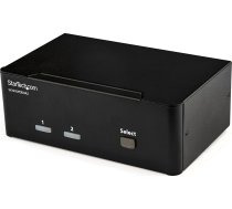 STARTECH.COM DisplayPort KVM - 2 Port - Dual-Display - 4k 60hz - USB Hub - Audio and Microphone | SV231DPDDUA2 | 0065030867177