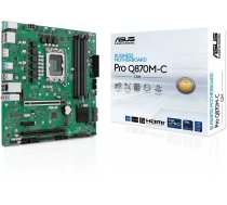ASUS PRO Q870M-C-CSM Intel® Q870 LGA 1851 (Socket V1) micro ATX | 90MB1KEP-M0EAYC | 4711387880586