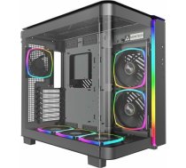 Montech KING 95 PRO, Tempered Glass, ARGB, Black | KING95PROB | 4710562744941
