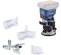 Bosch Powertools Akku-Kantenfrse GKF 18V-8 Professional solo, 18Volt (blau/Black, ohne Akku und Ladegert) | 06016C2000 | 4059952640761