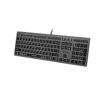 A4Tech 47125 FSTYLER FX60H Grey White Backlit | T-MLX54696 | 4711421976343