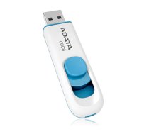 ADATA | C008 | 32 GB | USB 2.0 | White/Blue | AC008-32G-RWE | 4718050609666