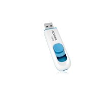 ADATA | C008 | 64 GB | USB 2.0 | White/Blue | AC008-64G-RWE | 4713435791462