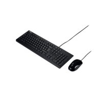 Asus U2000 | Keyboard and Mouse Set | Wired | US | Black | 90-XB1000KM001K0- | 4711387539231