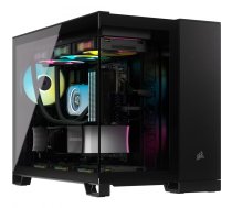 Corsair Case 2500X mATX iCUE Mid-Tower Black RGB | CC-9011267-WW | 0840006674986