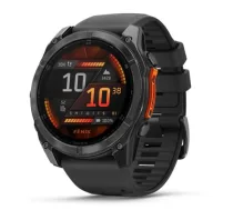 Garmin Fenix 8 51mm Slate Gray Steel / Black (010-02905-00) | 010-02905-00 | 0753759338152 | Q512-08M