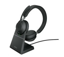 Jabra Headset Evolve2 65 Stand Link380a MS Stereo Black | 26599-999-889 | 5706991022865