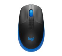 Logitech | Full size Mouse | M190 | Wireless | USB | Blue | 910-005907 | 5099206091849