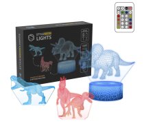 Manta SNL117RGB LED lamp Light decoration Dinosaurs RGB 3D | T-MLX59017 | 5902510693619