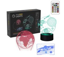 Manta SNL118RGB LED lamp Light decoration Kosmos RGB 3D | T-MLX59018 | 5902510693626