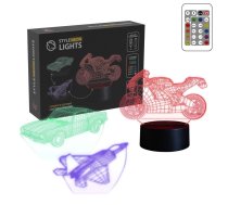 Manta SNL121RGB LED lamp Light decoration Vehicles 2 RGB 3D | T-MLX59021 | 5902510693657