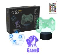 Manta SNL122RGB LED lamp Light decoration Game 2 RGB 3D | T-MLX59022 | 5902510693664
