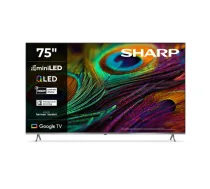Sharp 4K QLED TV | 75JP7265E | 75 | Smart TV | Google TV | UHD | 75JP7265E | 5905683275071