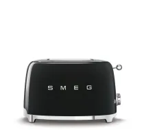 SMEG TOASTER 2x2 50´ STYLE BLACK TSF01BLEU | TSF01BLEU | 8017709187002