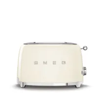 SMEG TOASTER 2X2 50´STYLE CREAM TSF01CREU | TSF01CREU | 8017709186920 | AGDM-TOS-SME-002