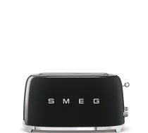 SMEG TOASTER 2X4 50´STYLE BLACK TSF02BLEU | TSF02BLEU | 8017709190798 | AGDM-TOS-SME-010