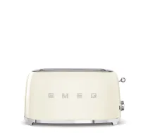 SMEG TOASTER 2X4 50´STYLE CREAM TSF02CREU | TSF02CREU | 8017709190712 | AGDM-TOS-SME-009