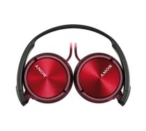 Sony | MDR-ZX310 | Wired | On-Ear | Red | MDRZX310R.AE | 4905524942156