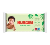 Huggies Natural Care mitrās salvetes x56