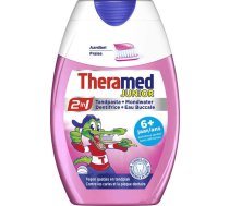 THERAMED 2in1 Junior zobu pasta ar zemeņu garšu (no 6+ gadiem) 75ml