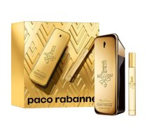 Paco Rabanne Set: 1 Million, Eau de Toilette, For Men, 100 ml + 1 Million, Eau de Toilette, For Men, 10 ml (3349668603770)