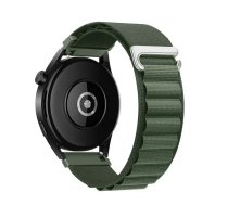 Forcell Strap for Samsung Galaxy Watch, F-Design FS05, polyester fiber buckle, 22 mm, green (5903396223198)