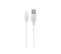 maXlife data transfer and charging cable | USB-A to Micro USB | 10W | 1m | white (OEM001512)