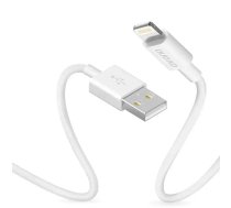 Dudao L1L data transfer and charging cable | USB-A to Lightning | 15W | 1m | white (DudaoCableL1L(Lightning))