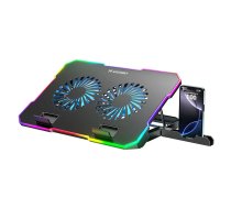 Wozinsky WDCX-A26 NitroCool RGB Gaming Laptop Cooling Pad - Black (WDCX-A26)