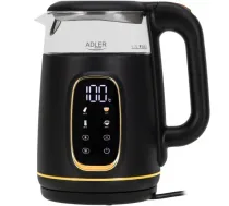 Adler AD 1305BG electric kettle with temperature control, 1.7L, 2200W (AD1305BG)