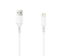 Setty data transfer and charging cable | USB-A to Lightning | 10W | 3m | white (GSM109583)