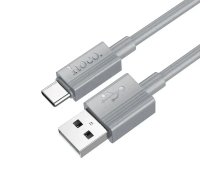 Hoco X107 data transfer and charging cable | USB-A to USB-C | 15W | 1m | gray (6942007626316)