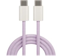 maXlife MXUC-06 data transfer and charging cable | USB-C to USB-C | 20W | 1m | purple (OEM0101128)