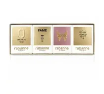 Paco Rabanne Miniature Feminine Olympea EDP 6ml, Lady Mil EDP 5ml, Fame EDP 4ml, Fame Intense 4ml (3349668666515)