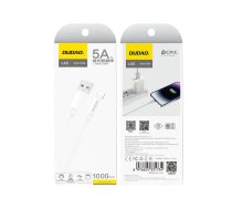 Dudao L4SL data transfer and charging cable | USB-A to Lightning | 10W | 1m | white (L4SL)