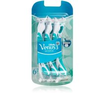 Gillette Venus 3 Sensitive Disposable Razors, 6 Pieces (7702018487158)