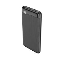 Setty SPBL-10 Power Bank | 10,000 mAh | USB-A, Micro USB, USB-C | LED Display | black (GSM106102)
