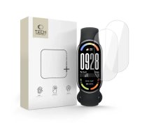 Tech-Protect HYDRO FLEX+ 2-PACK GEL FOLIO FOR XIAOMI SMART BAND 8 | 9 | 10 | NFC CLEAR (5906302331024)