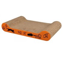 Trixie Nail sharpener: Wild Cat scratching cardboard, 41 × 7 × 24 cm, orange (105145)