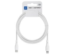 Blue Star PJ72-18-3 data transfer and charging cable | USB-C to Lightning | 27W | 1m | white (5903396364372)
