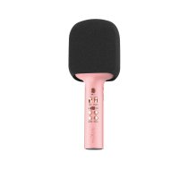 maXlife Bluetooth microphone with speaker MXBM-600, pink (OEM0200494)